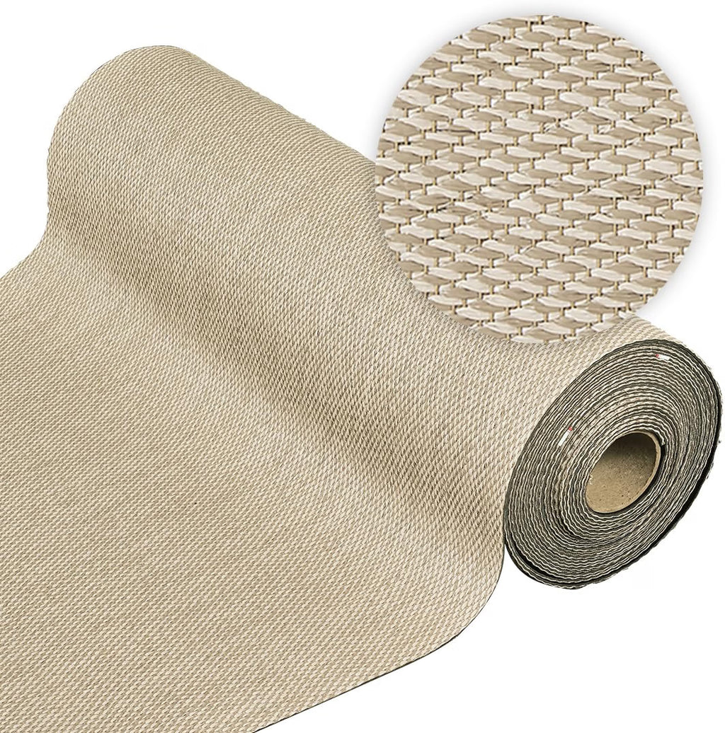 2026 Alfombra vinílica Premium de tejido trenzado de alta gama Marrón 200x290 cm