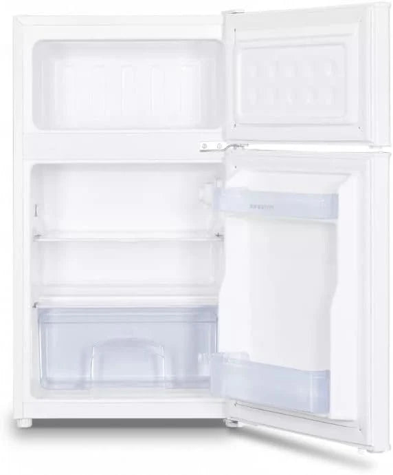 2026 INFINITON | Frigorifico FG-A82B2P | Dos Puertas | Capacidad 85 L | Descongelación DEFROST | Alto 85 Cm | Clase Energética A /F | Temperatura Regulable | Color Blanco |