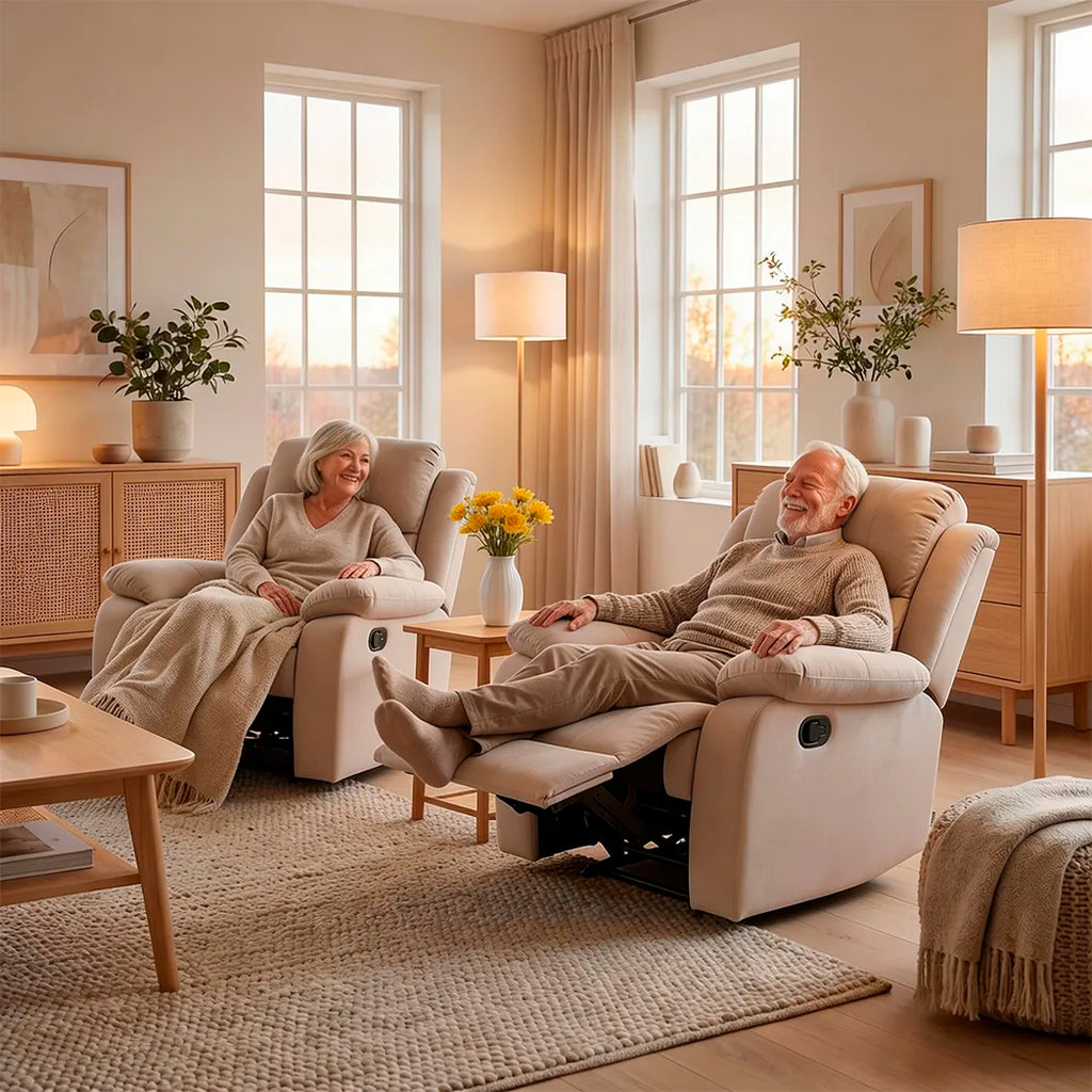 2026 Sillón Relax Reclinable Traspirable con Masaje