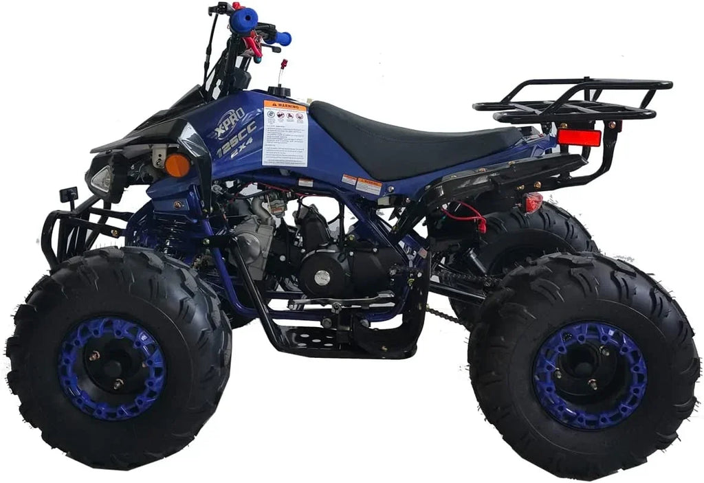2026 NewX-Pro Brand New 125cc Gas ATV, Automatic Transmission w/Reverse Remote Control Big 19"/18" Tires