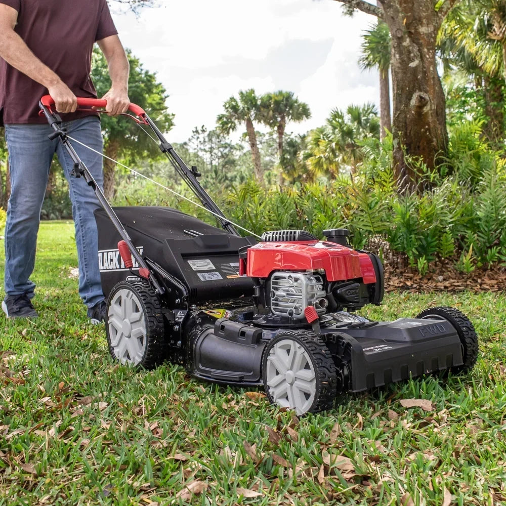 2026 NewBlack Max 21" Self-Propelled Walk-Behind Mower with 150cc 625 Series Briggs and Stratton Engine