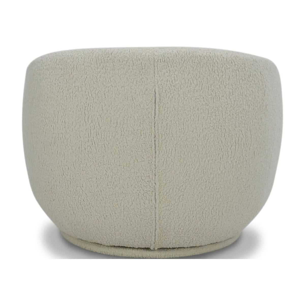 2026 NewBetter Homes & Gardens Mira Swivel Accent Chair, Cream Shearling