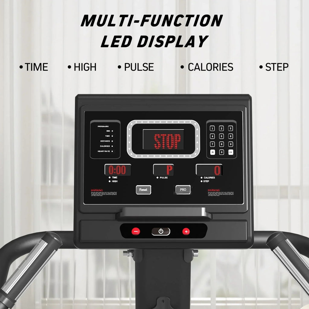 2026 NewStairmaster, syedee Stair Stepper with LED Screen, Stepmill Exercise Machine with 12 Workout Programs, 441LBS Step Machine, 24-164 Steps/Minute(Black)