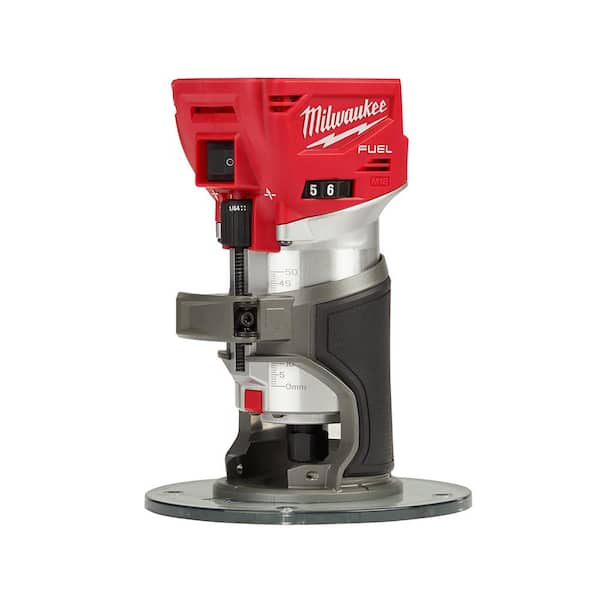 2026 NewM18 FUEL 18V Lithium-Ion Brushless Cordless Compact Router w/ Compact Router Plunge Base