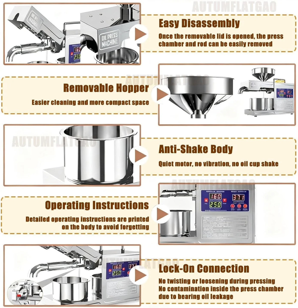 2026 Prensa Aceite Oliva Automática De 820W, Maquina Cortar Aceitunas En Frío Y Caliente para El Hogar, Extractor De Aceite Eléctrico para Aceitunas, Cacahuetes, Sésamo, Soja Y Nueces