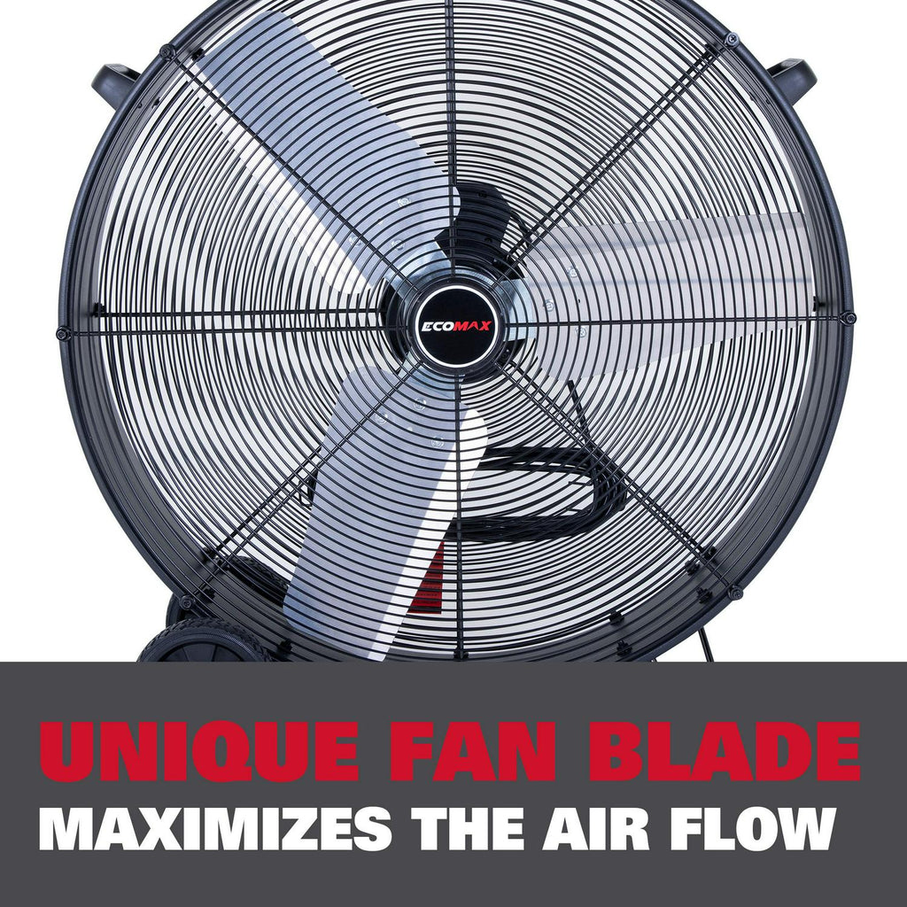 2026 NewEcomax 30 Inch High Velocity Drum Fan