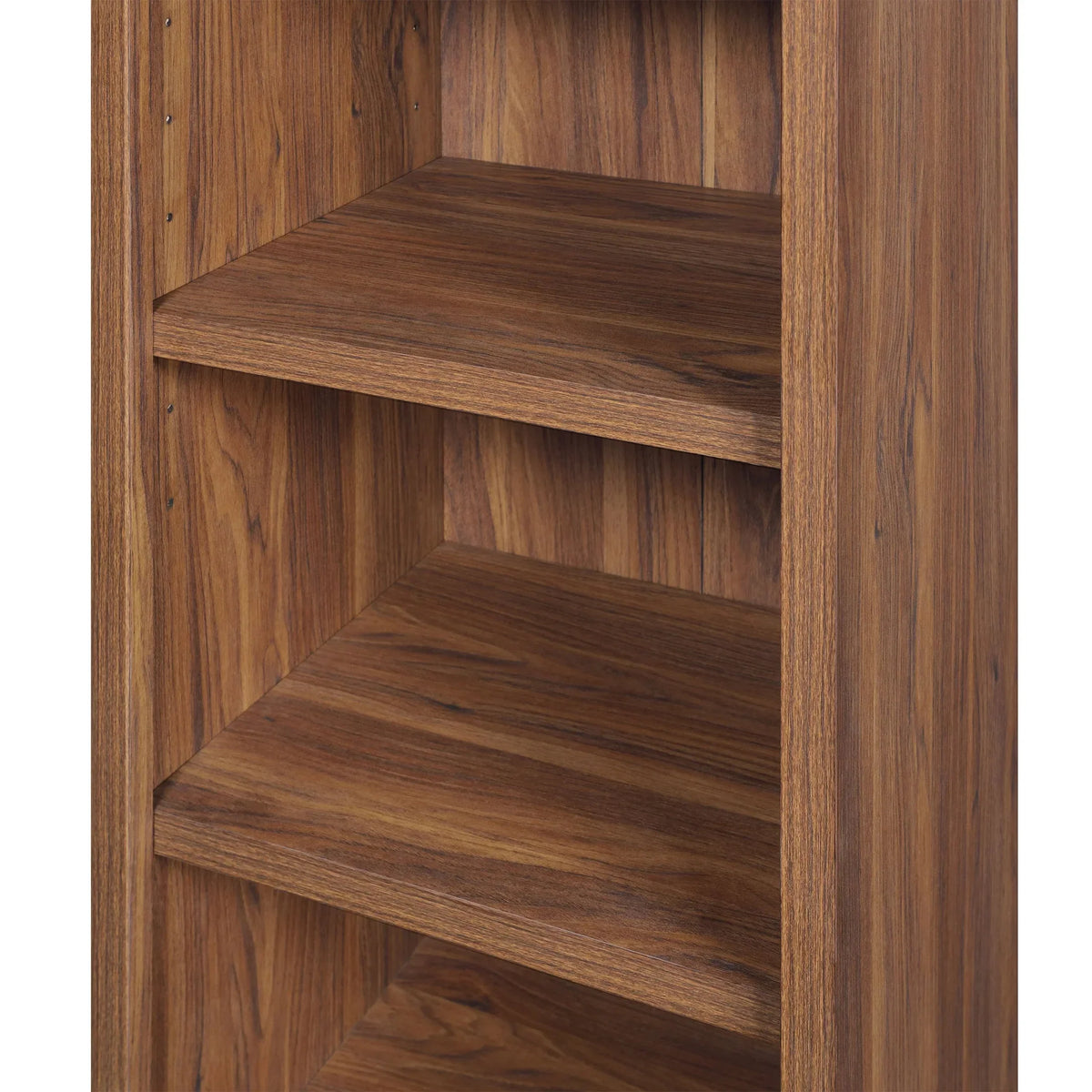 2026 NewBetter Homes & Gardens Juliet Narrow Arch Bookcase, Rich Black and Light Honey