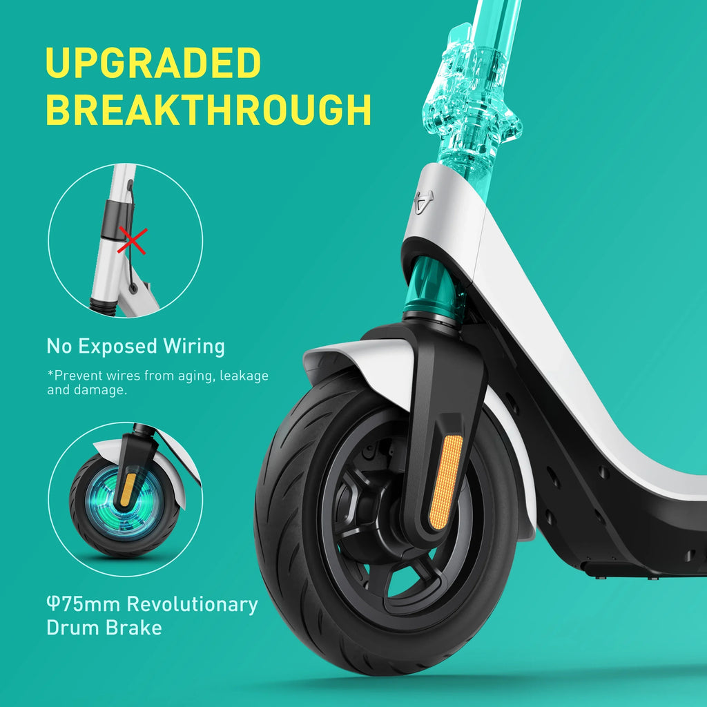 2026 NewNIU Kick Electric Scooter Adult KQi2 Pro, Foldable 25 Mile Range 17mph, Gray