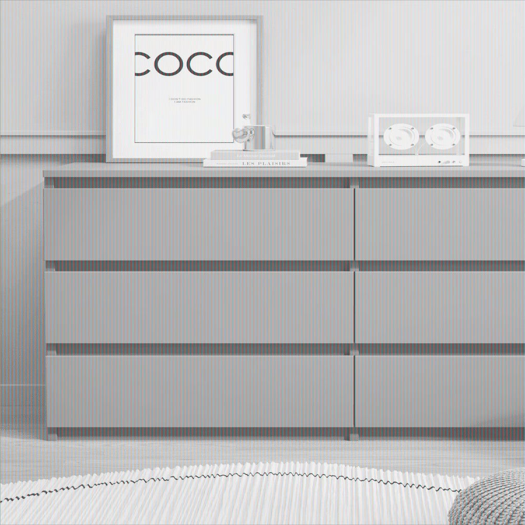 2026 NewResenkos Modern Mid Century 6 Drawer Wide Dressers Chests for Bedroom, Chest of Drawer Organizer Grey