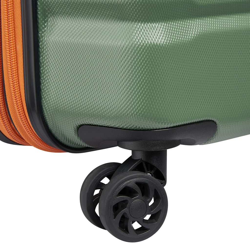2026 NewSecuritech by Delsey, Citadel 31" Large Checked Hardside Spinner Luggage Green