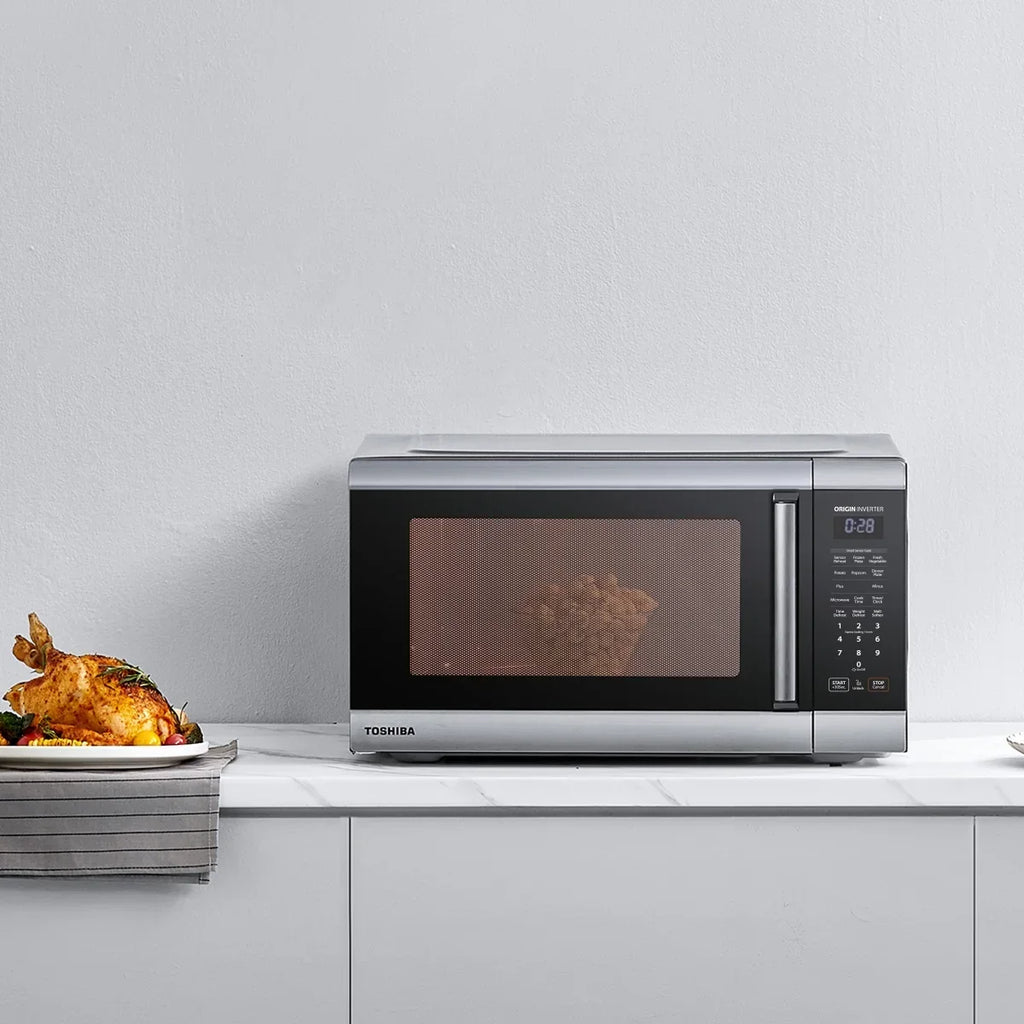 2026 NewToshiba 2.2 cu. ft. 24.4'' Microwave Oven in Stainless Steel