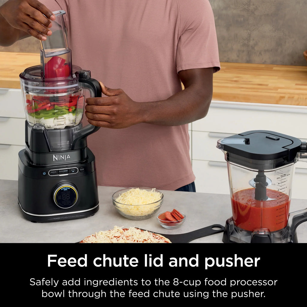 2026 NewNinja Detect Kitchen System Power Blender + Processor with Blend Sense Technology, Silver, TB400