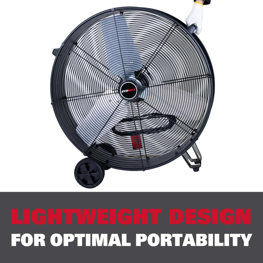 2026 NewEcomax 30 Inch High Velocity Drum Fan