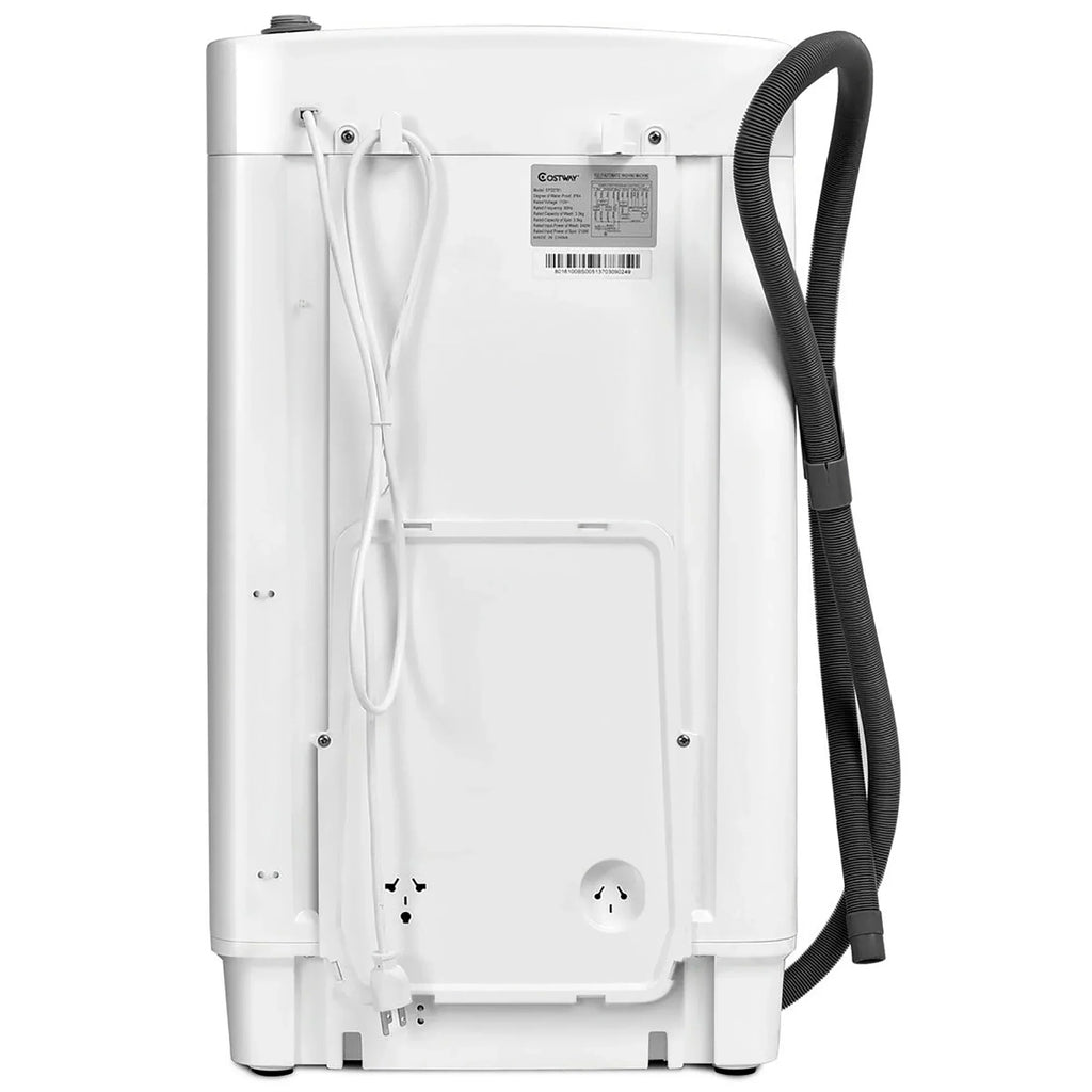 2026 NewCostway Full-Automatic Laundry Wash Machine Washer Spinner Drain Pump