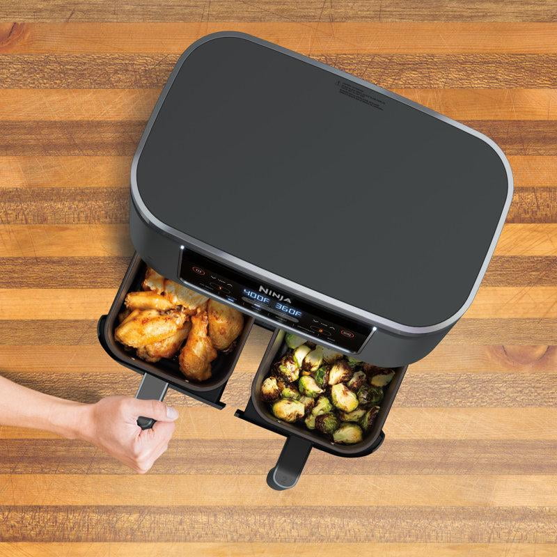 2026 NewNinja Foodi 6-in-1 8-Quart 2-Basket Air Fryer with DualZone Technology