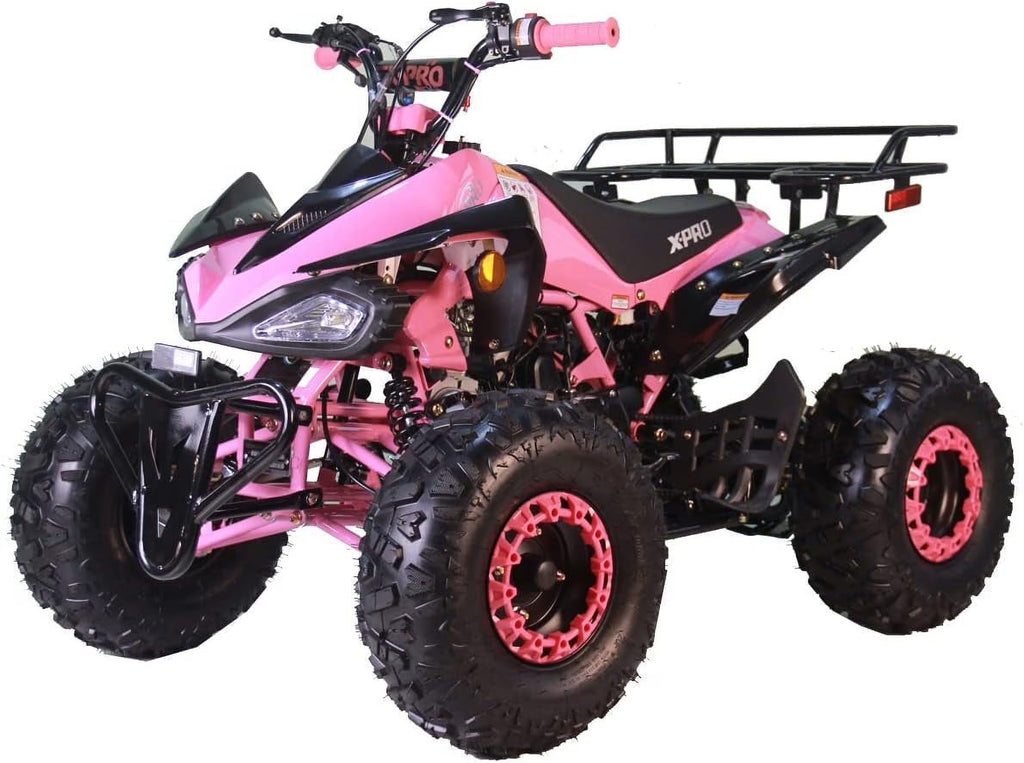 2026 NewX-Pro Brand New 125cc Gas ATV, Automatic Transmission w/Reverse Remote Control Big 19"/18" Tires