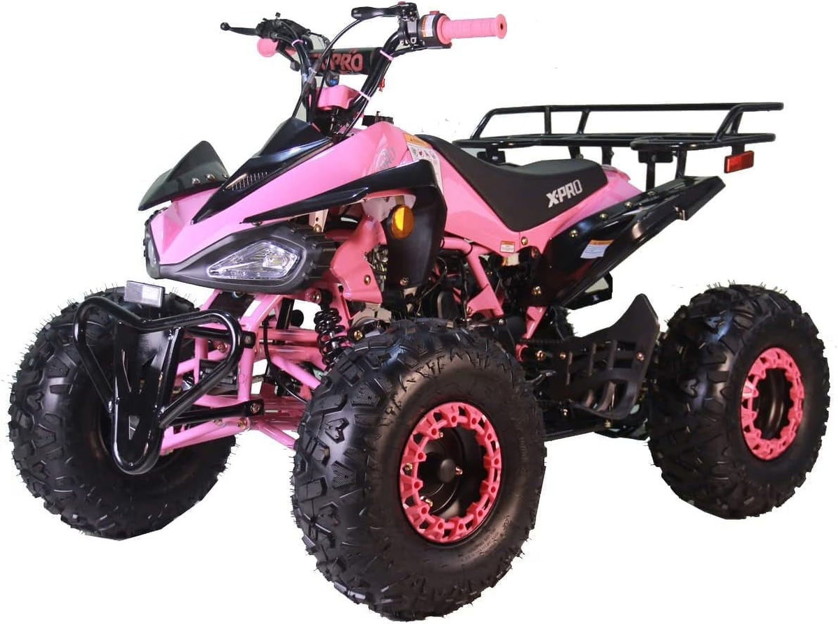2026 NewX-Pro Brand New 125cc Gas ATV, Automatic Transmission w/Reverse Remote Control Big 19"/18" Tires