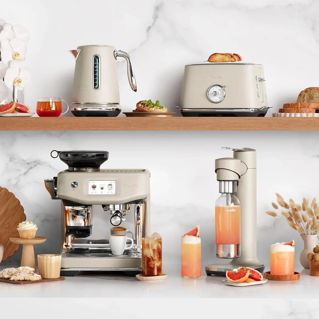 2026 NewBreville Barista Touch Impress Espresso Machine, Almond Nougat