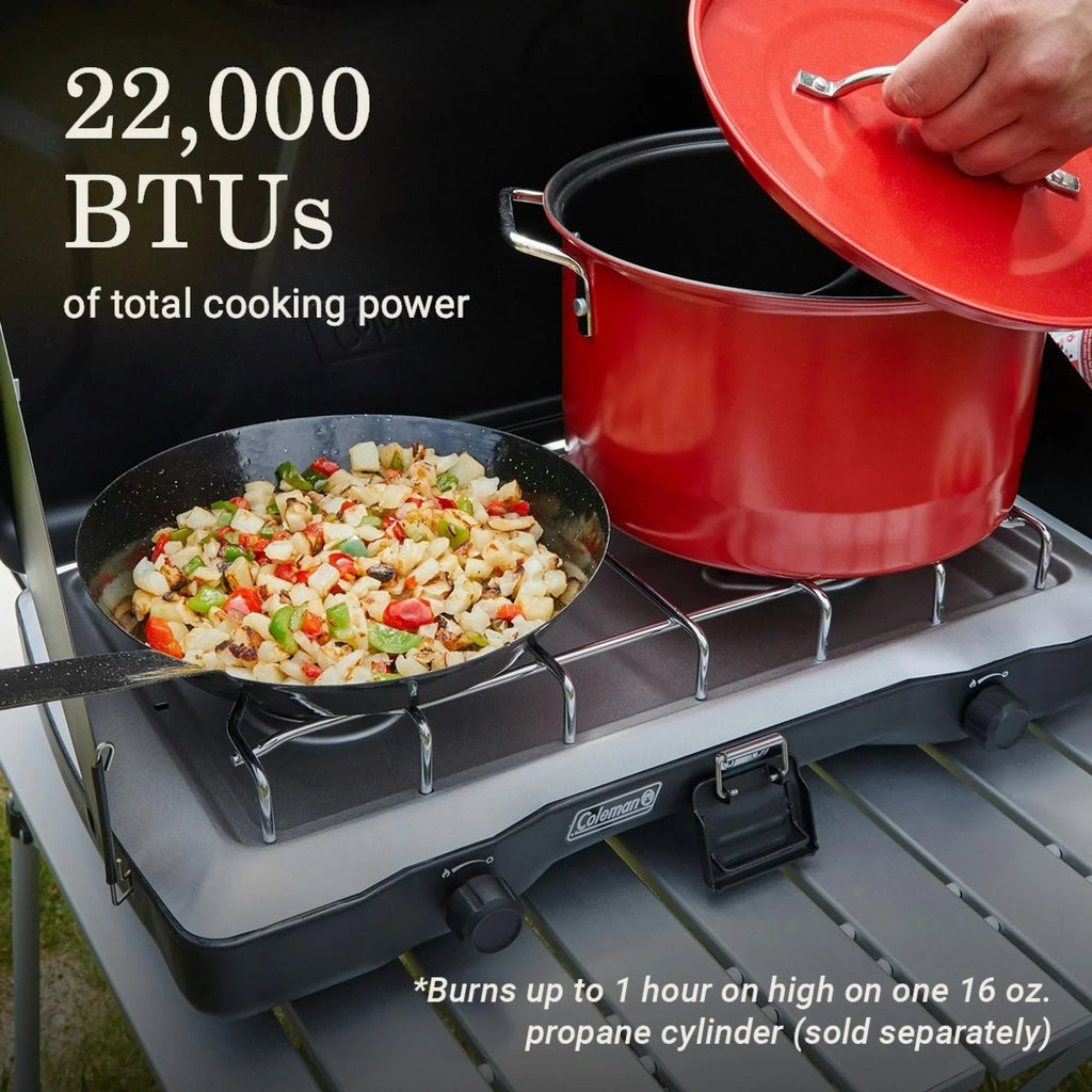 2026 NewColeman Triton 2-Burner Propane Camping Stove
