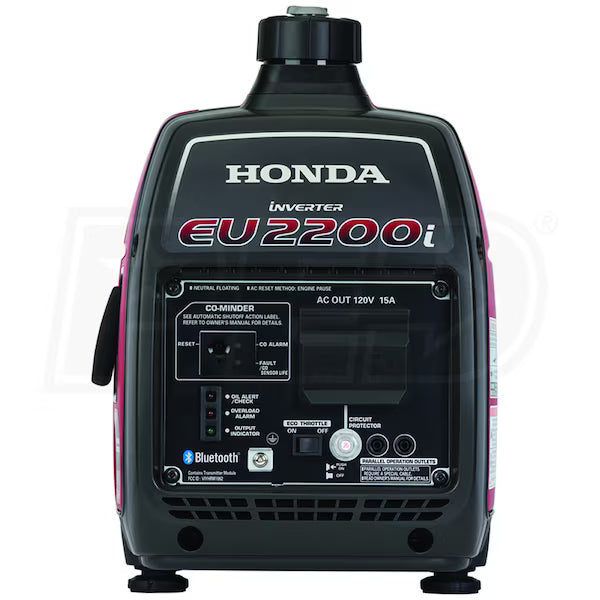 2026 Generador inversor portátil Honda EU2200i de 1800 vatios