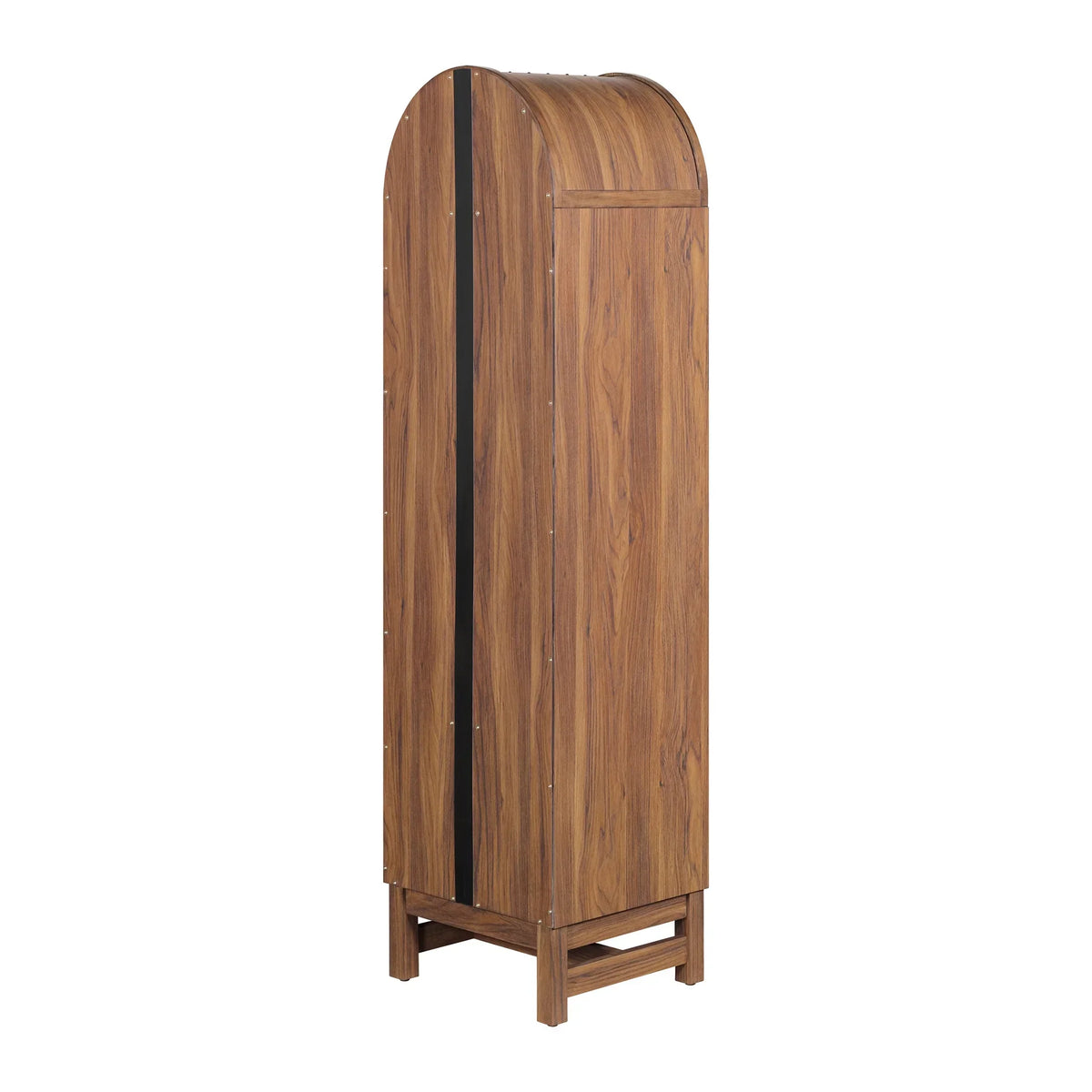 2026 NewBetter Homes & Gardens Juliet Narrow Arch Bookcase, Deep Green and Light Honey