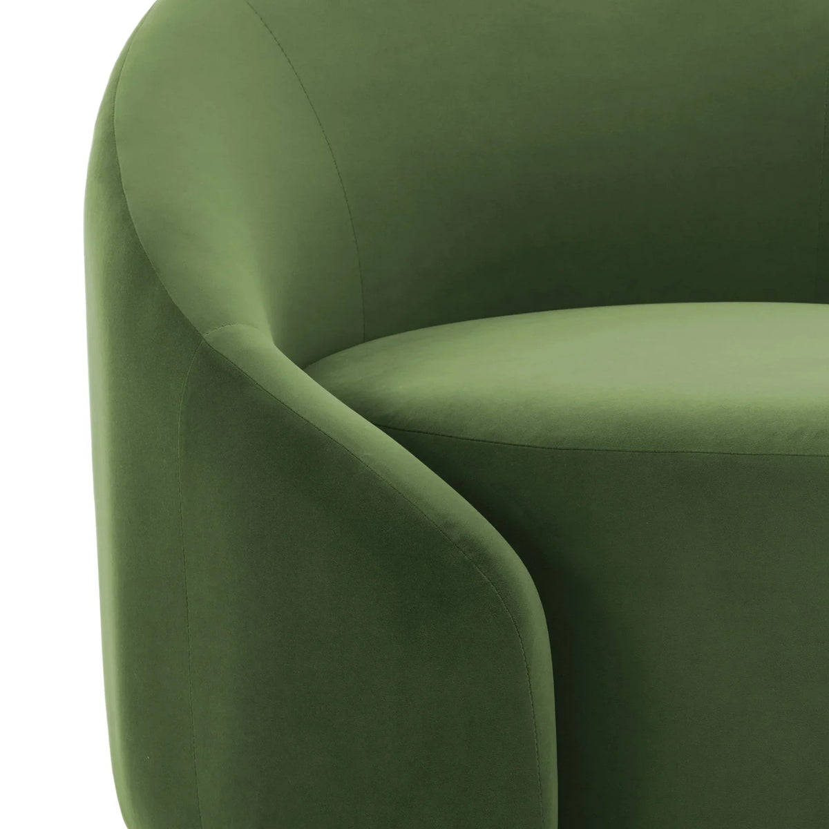 2026 New360" Swivel Accent Chair for Living Room, Boucle Barrel Armchair Single Sofa Chair Reading Chair, Sage Green