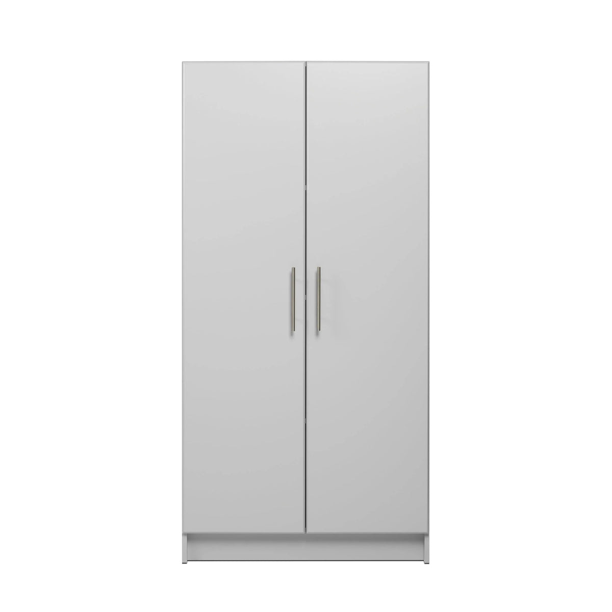 2026 NewPrepac Elite 2 Door Standing Storage Cabinet, Light Gray