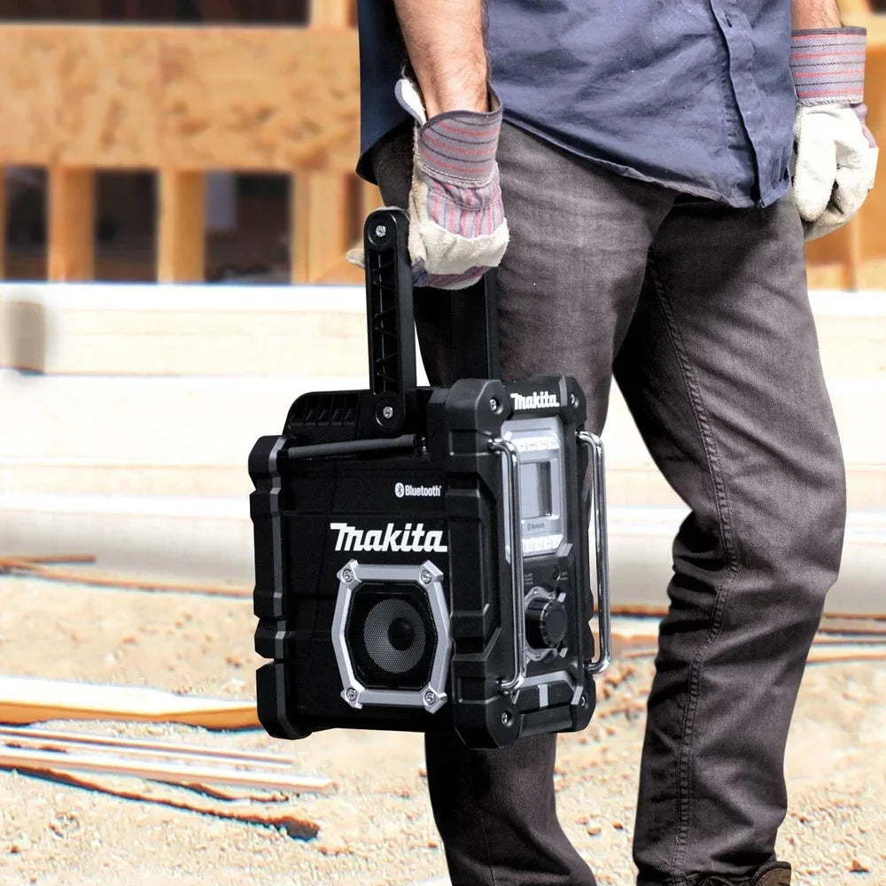 2026 NewMakita XRM06B Bluetooth Cordless Job Site Radio, Black