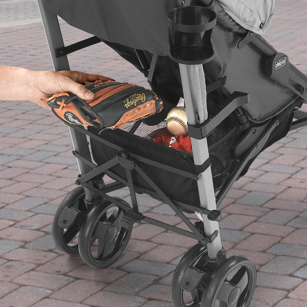 2026 NewChicco Liteway Lightweight Stroller - Moon Grey (Grey/Black)