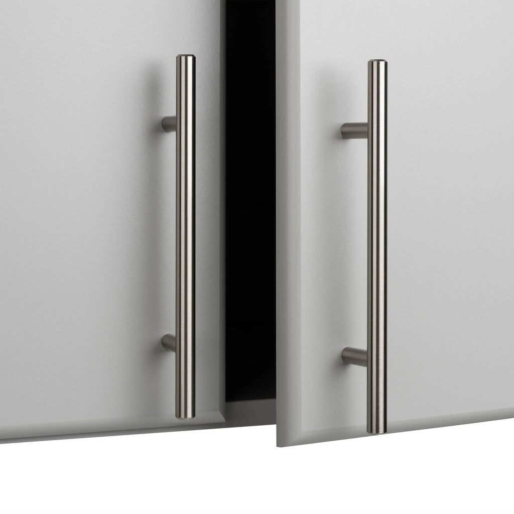 2026 NewPrepac Elite 2 Door Standing Storage Cabinet, Light Gray