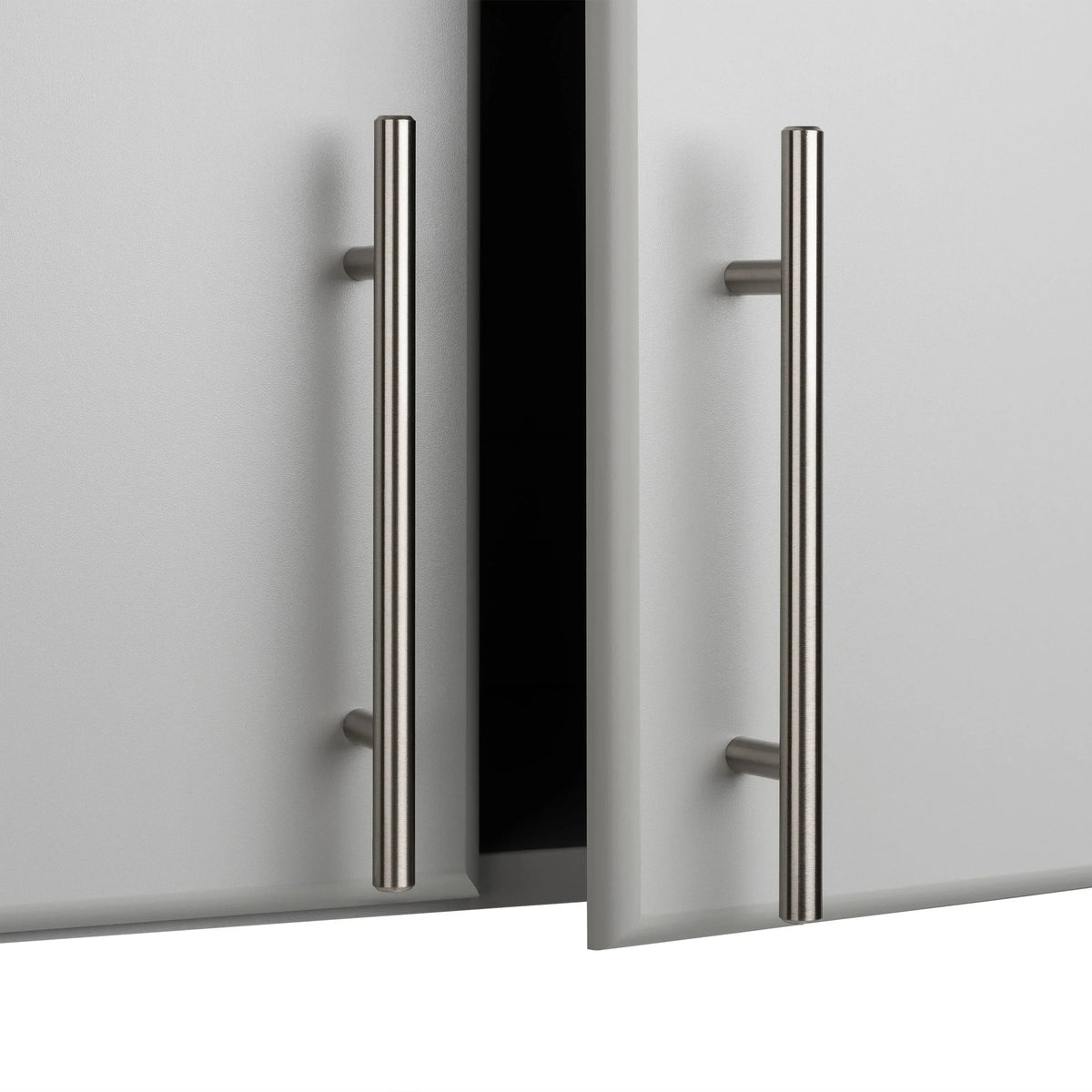 2026 NewPrepac Elite 2 Door Standing Storage Cabinet, Light Gray