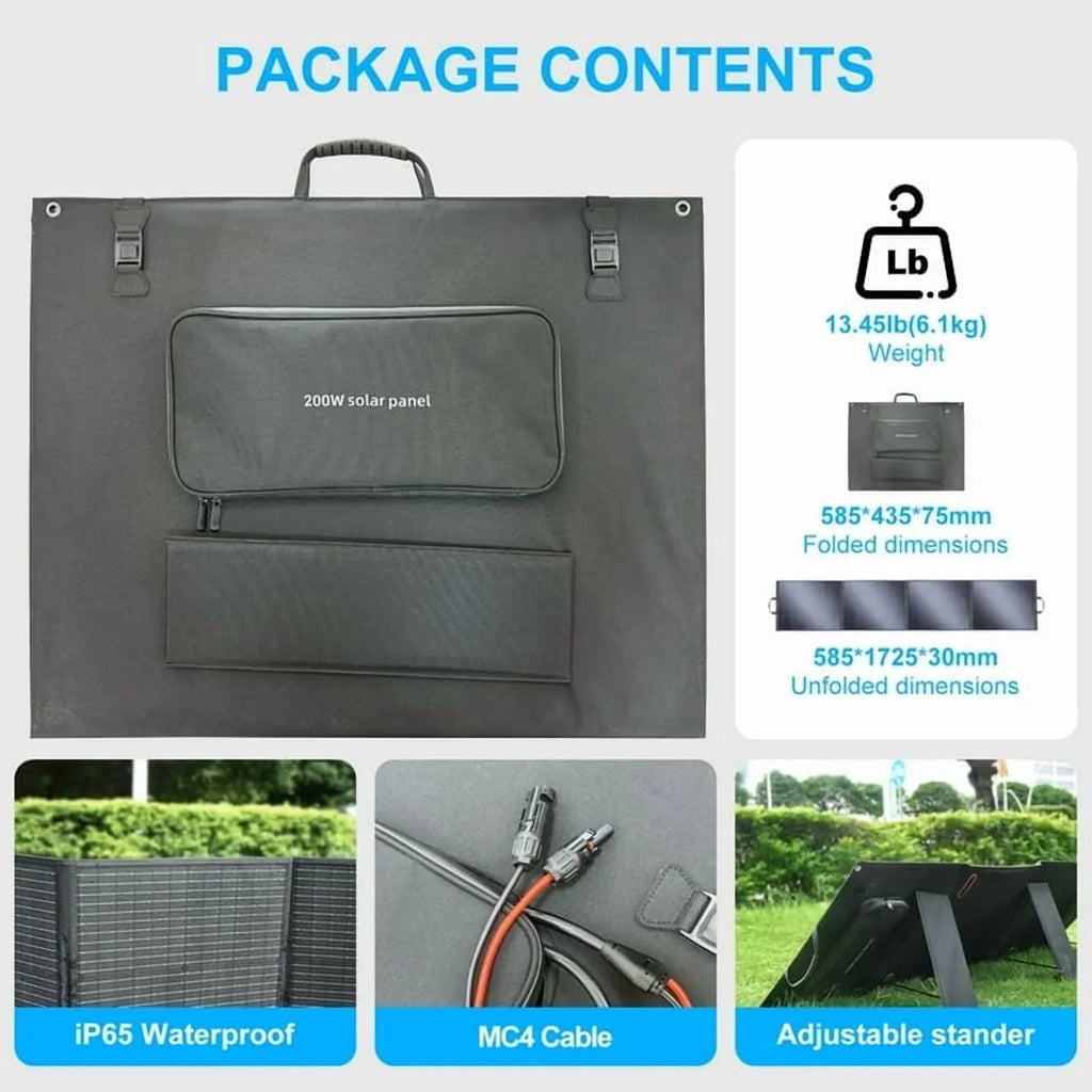 2026 NewSolarplay 2400W(4800W Peak) Solar Generator, with 400W Solar Panel,2160Wh Portable LiFePO4 Battery Power Station for Camping Home Backup RV