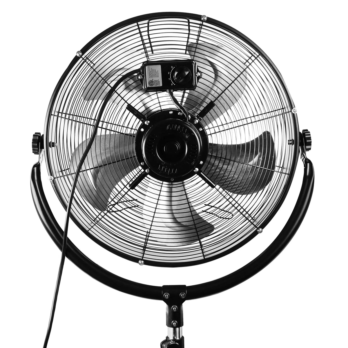 2026 NewVieAir 20'' 3-Speed High Velocity 360" Tilting Pedestal Industrial Fan