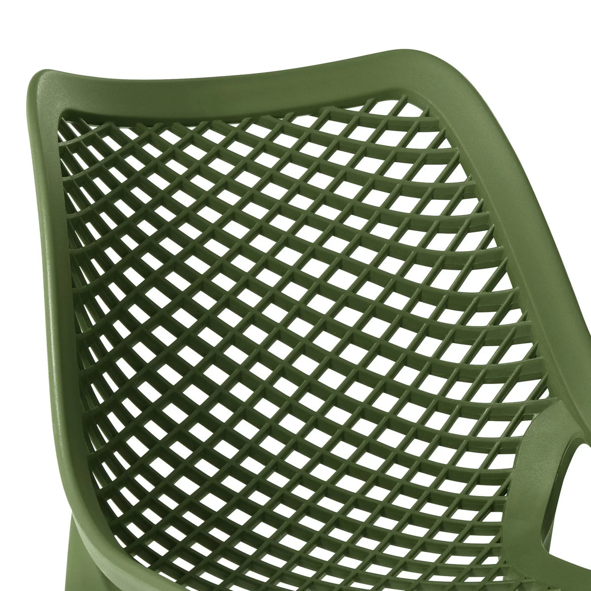 2026 NewWestinTrends Playa 3-Piece Outdoor Resin Patio Bistro Set with Stackable Patio Dining Side Chairs, Olive Green