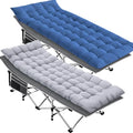 2026 NewSUGIFT 2 Pack Portable Folding Beds for Adults, Heavy Duty Outdoor Bed with Carry Bag
