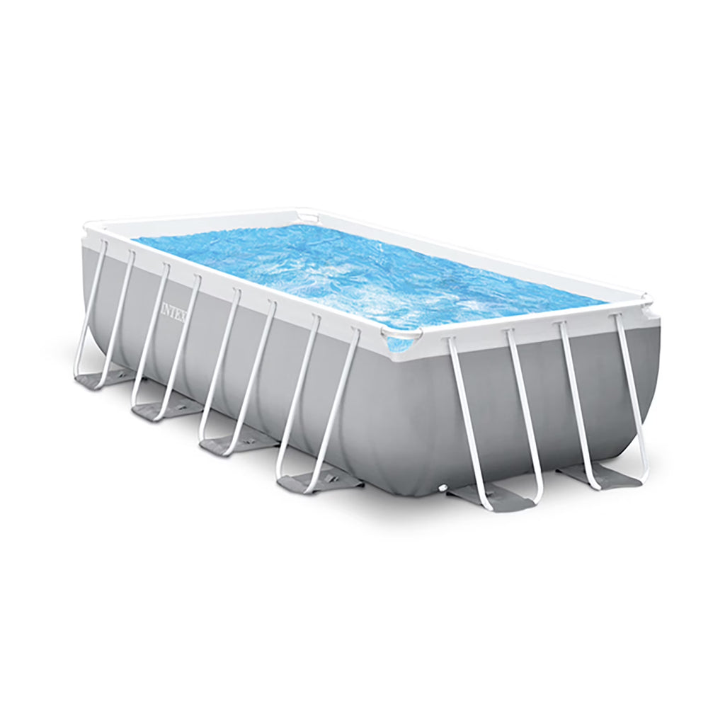 2026 NewIntex 16Ft X 8Ft X 42In Prism Frame Rectangular Pool Set