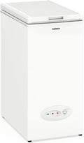 2026 Edesa Congelador Horizontal EZH-0611, Altura 0.84 m, Termostato Ajustable, Fácil Limpieza, Alarma Integrada, Bajo Nivel Sonoro, Gran Capacidad 59 l, Potencia 60W, Color Blanco