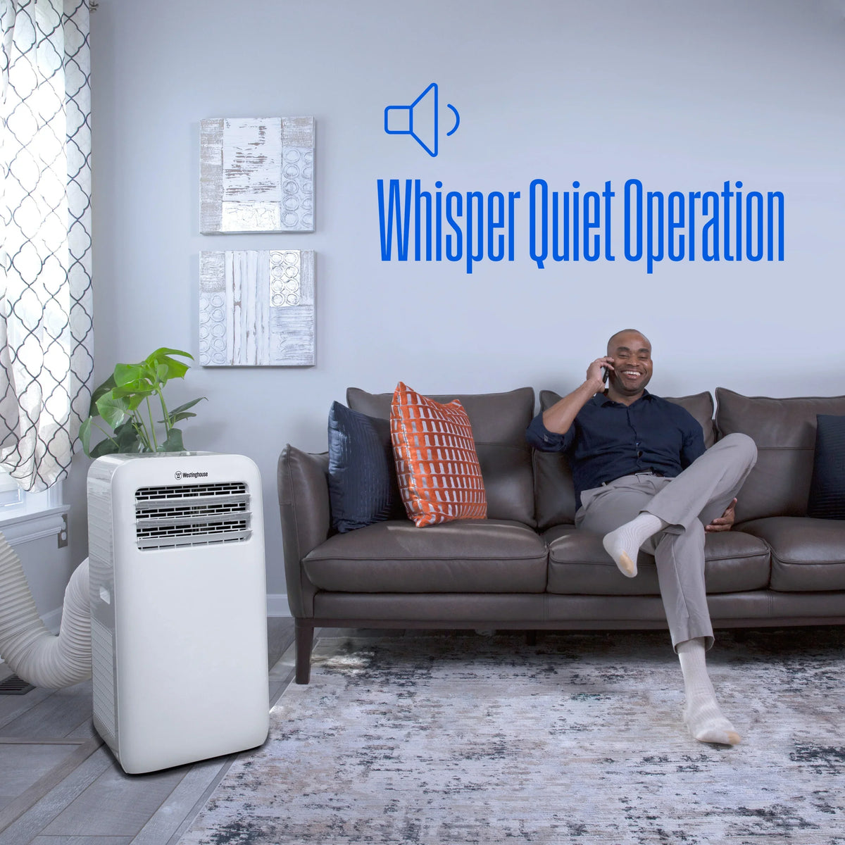2026 NewWestinghouse 12,000 BTU Portable Air Conditioner & Dehumidifier with Remote & Smart App, up to 550 Sq Ft