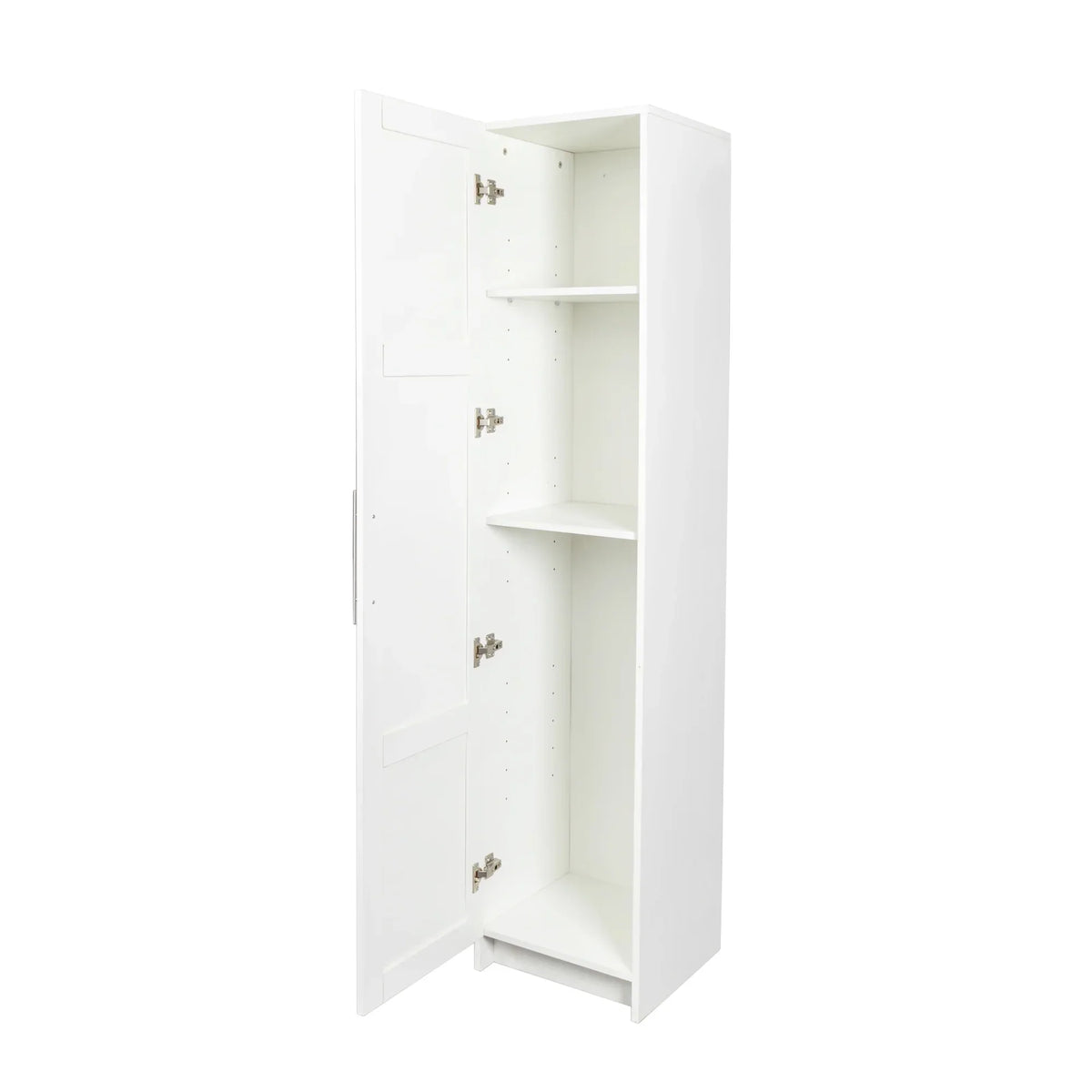2026 NewSlim Tall Storage Cabinet,Pantry Cabinet with Doors Shelves Small Space for Kitchen Living Room Bathroom