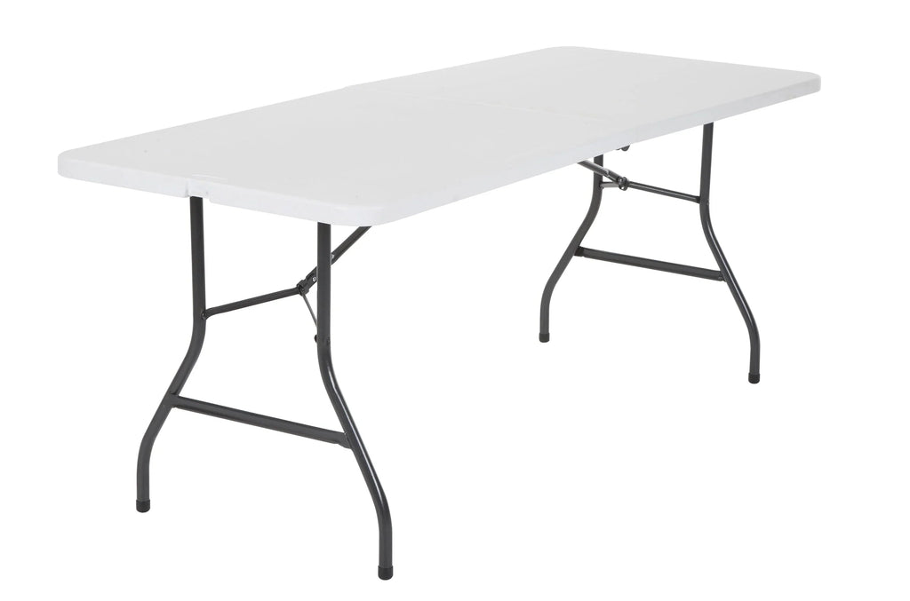 2026 NewCosco 6 Foot Folding Table In White Speckle
