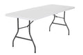 2026 NewCosco 6 Foot Folding Table In White Speckle