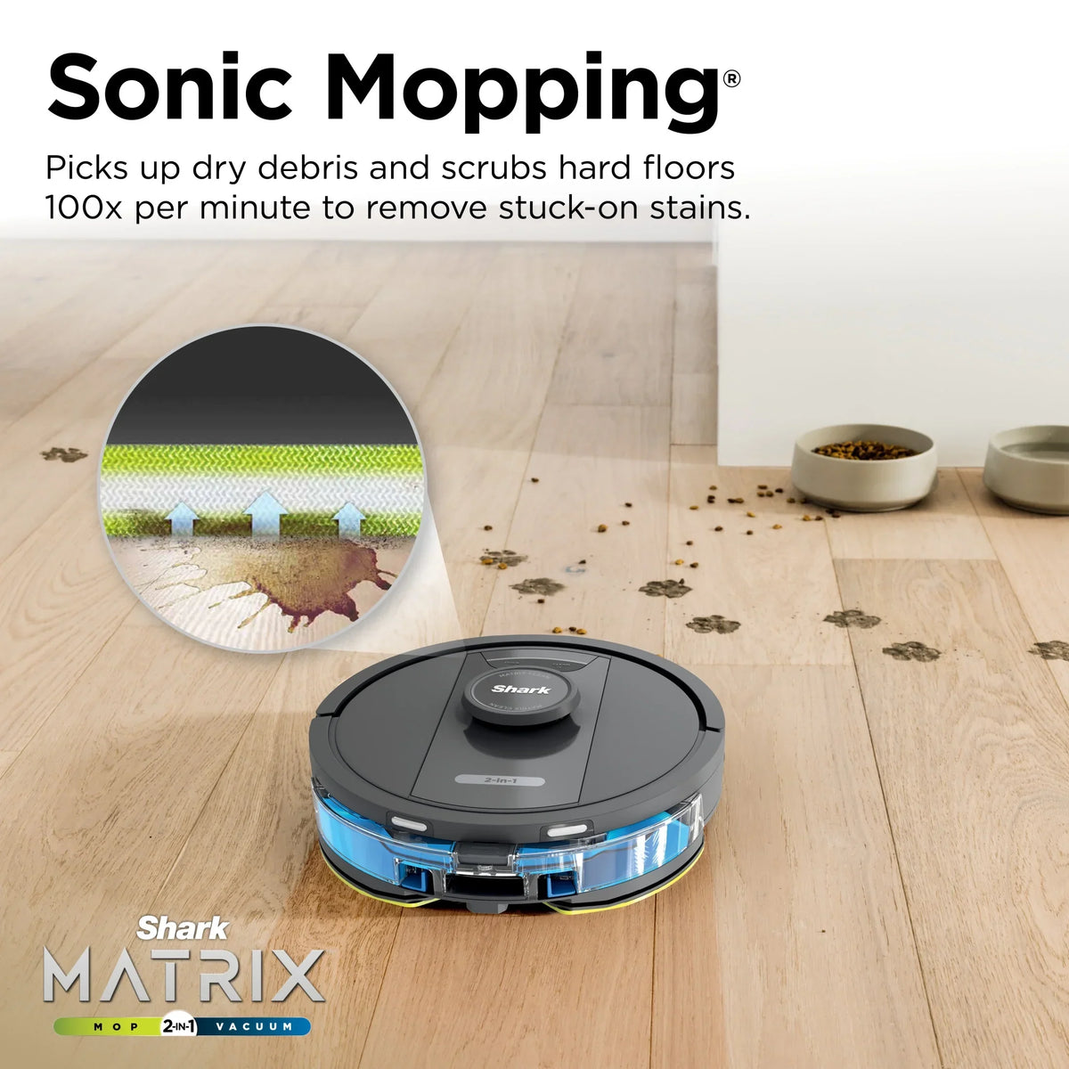 2026 NewShark IQ 2in1 Self-Empty Robot Vacuum & Mop, 30-Day Capacity, Precision Home Mapping, Sonic Mopping, Self-Emptying, Smart Mapping, Wi-Fi Connected, LIDAR Navigation, Mop Combo, Pet Hair