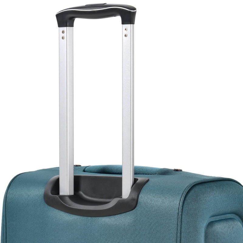 2026 NewSoftside Luggage Expandable 3 Piece Set Suitcase Upright Spinner Softshell Lightweight Luggage Travel Set