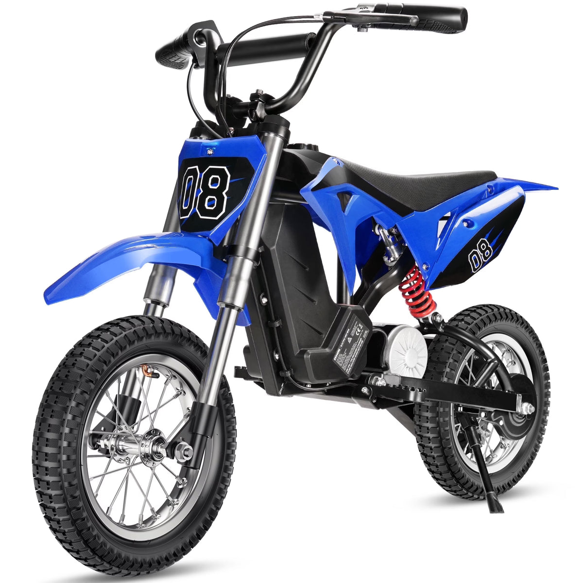2026 New36V Kids Electric Dirt Bike,Fast Speed Electric Motorcycle Up to 16 MPH & 10 Miles Long-Range, 3-Speed Modes, Twist Grip Throttle, Dual Suspension & Brakes for Kids Ages 5-10 Ride on Toys