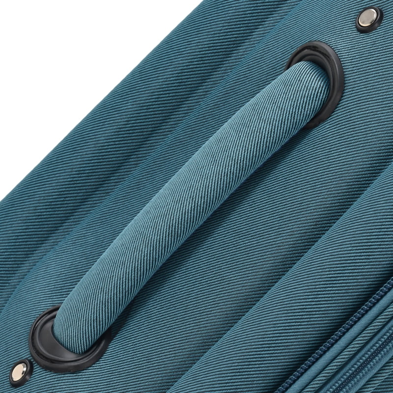 2026 NewSoftside Luggage Expandable 3 Piece Set Suitcase Upright Spinner Softshell Lightweight Luggage Travel Set