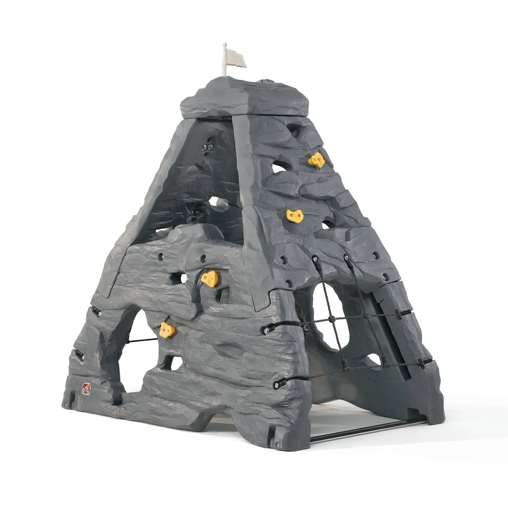 2026 NewStep2 Skyward Summit Rock Climbing Wall, Grey