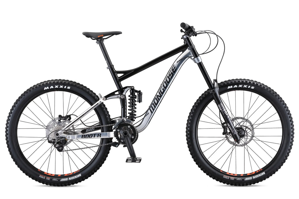 2026 NewMongoose Boot'R Adult Unisex 27.5-in. Medium Full-Suspension Mountain Bike, Black
