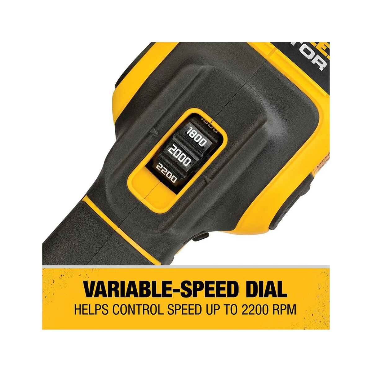 2026 NewDEWALT 20V MAX* XR Cordless Polisher, Rotary, Variable Speed, 7-Inch, 180 mm, Tool Only (DCM849B) C30