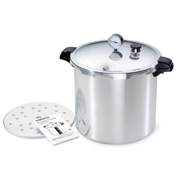 2026 New23 qt. Aluminum Pressure Canner with Rack