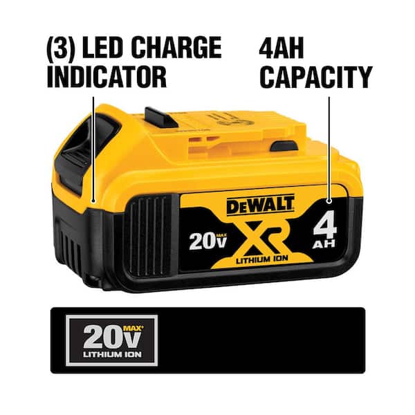 2026 New20V MAX Cordless 7 Tool Combo Kit with TOUGHSYSTEM Case, (1) 20V 4.0Ah Battery and (2) 20V 2.0Ah Batteries